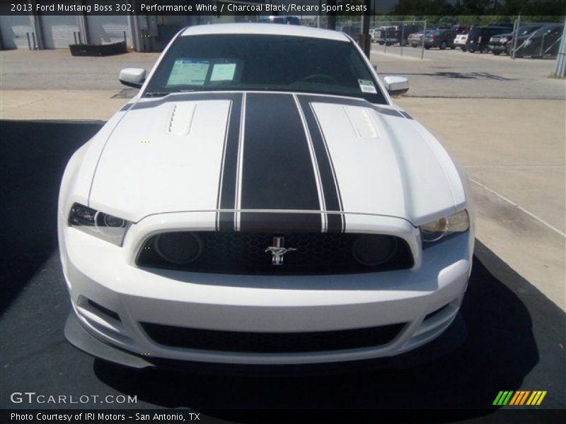  2013 Mustang Boss 302 Performance White