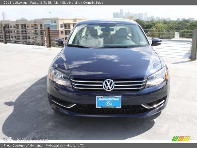 Night Blue Metallic / Cornsilk Beige 2013 Volkswagen Passat 2.5L SE