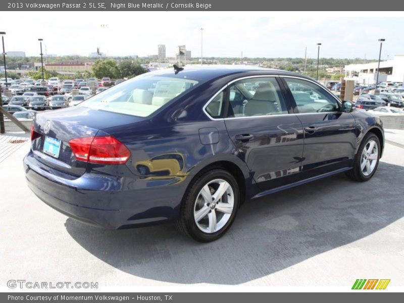 Night Blue Metallic / Cornsilk Beige 2013 Volkswagen Passat 2.5L SE