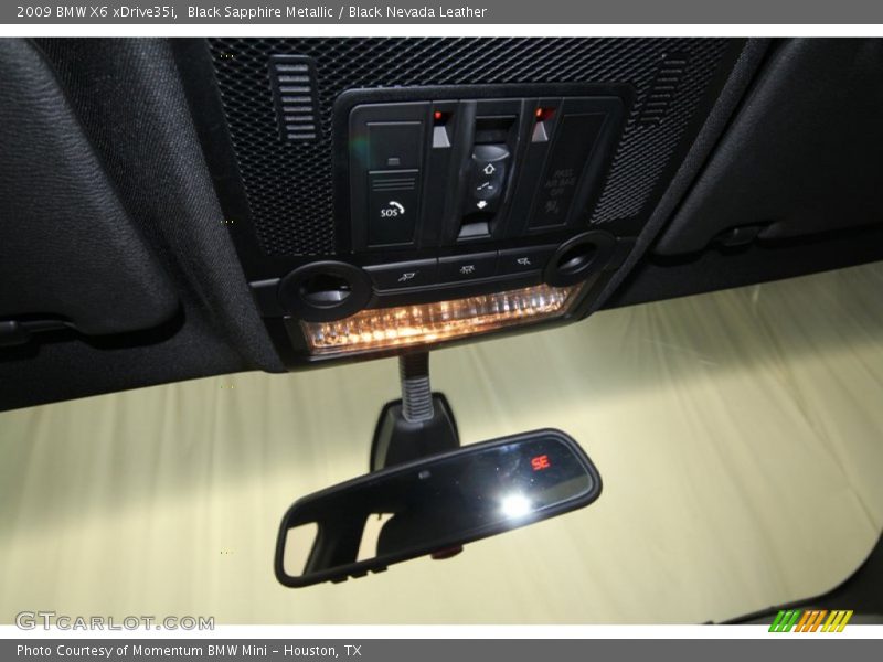 Black Sapphire Metallic / Black Nevada Leather 2009 BMW X6 xDrive35i