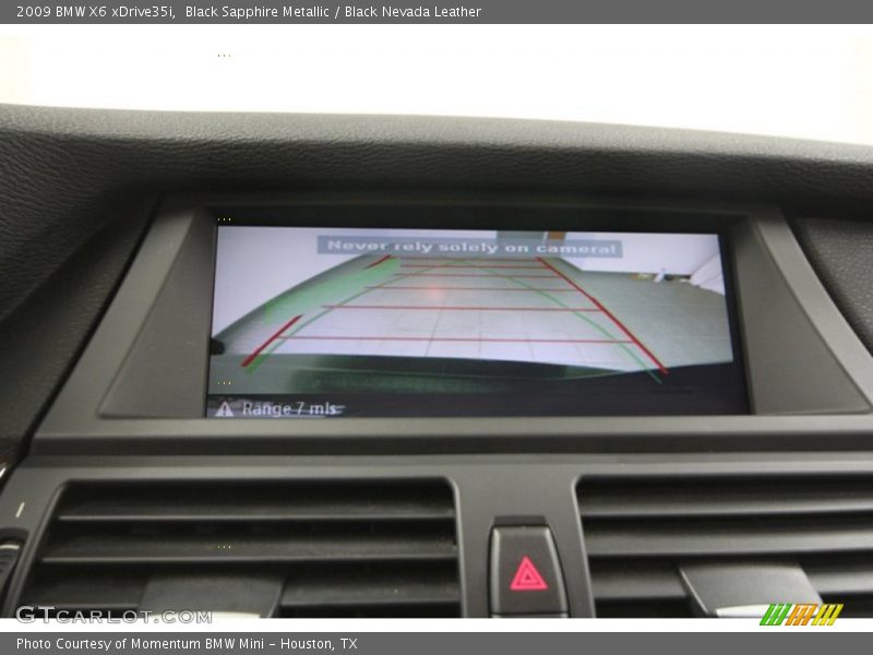 Black Sapphire Metallic / Black Nevada Leather 2009 BMW X6 xDrive35i