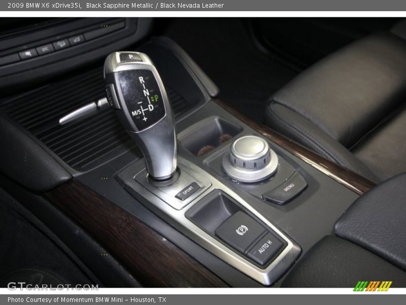 Black Sapphire Metallic / Black Nevada Leather 2009 BMW X6 xDrive35i