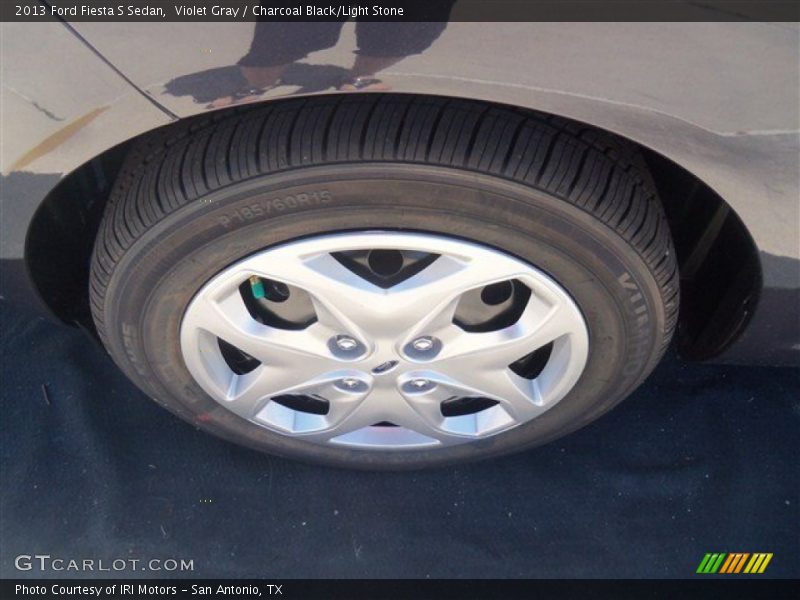 Violet Gray / Charcoal Black/Light Stone 2013 Ford Fiesta S Sedan