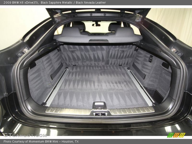 Black Sapphire Metallic / Black Nevada Leather 2009 BMW X6 xDrive35i