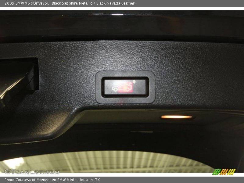 Black Sapphire Metallic / Black Nevada Leather 2009 BMW X6 xDrive35i