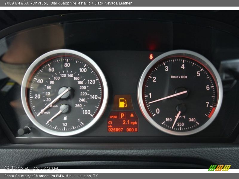 Black Sapphire Metallic / Black Nevada Leather 2009 BMW X6 xDrive35i