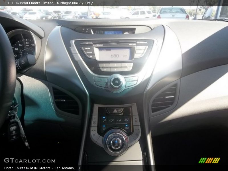 Midnight Black / Gray 2013 Hyundai Elantra Limited