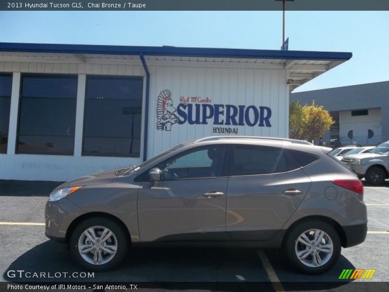 Chai Bronze / Taupe 2013 Hyundai Tucson GLS