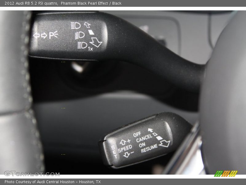 Controls of 2012 R8 5.2 FSI quattro