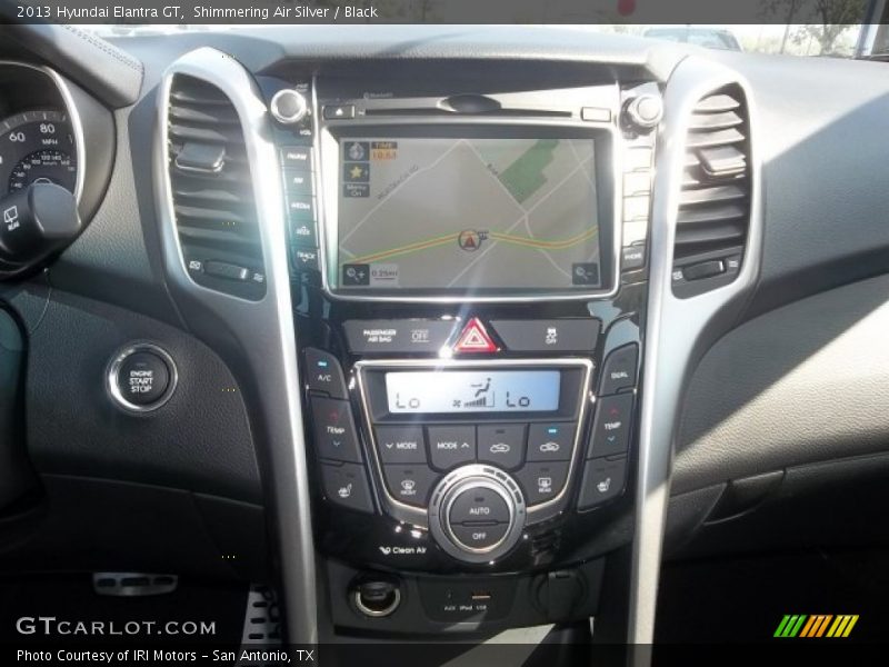 Shimmering Air Silver / Black 2013 Hyundai Elantra GT