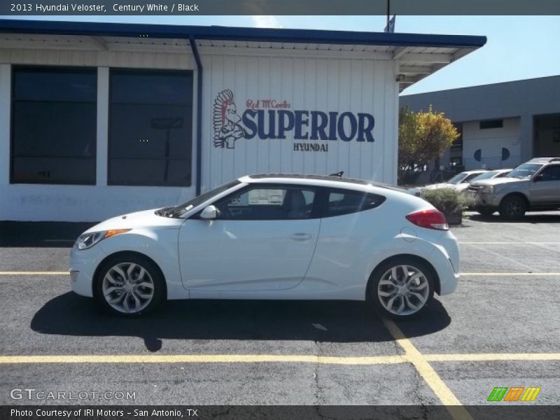 Century White / Black 2013 Hyundai Veloster