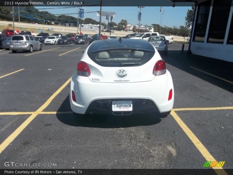 Century White / Black 2013 Hyundai Veloster