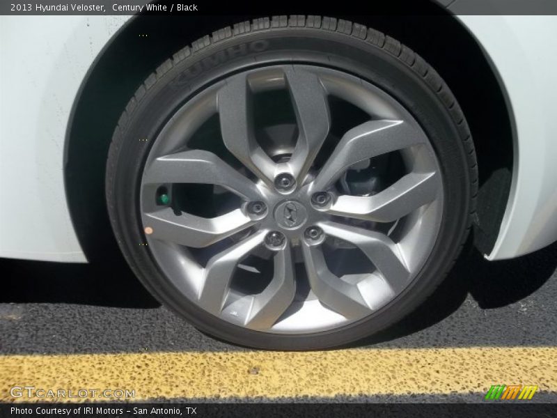 Century White / Black 2013 Hyundai Veloster