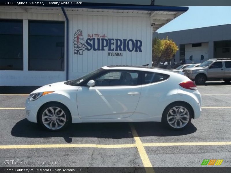 Century White / Black 2013 Hyundai Veloster