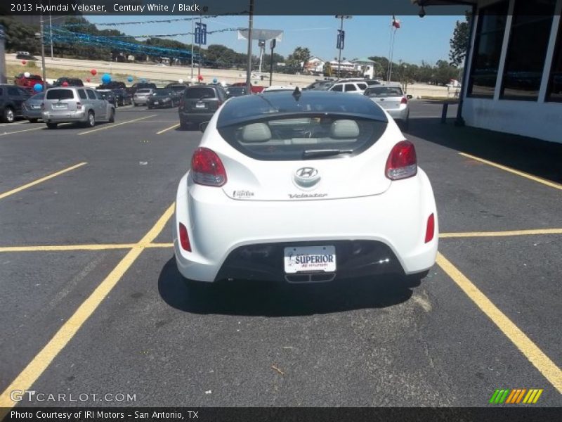 Century White / Black 2013 Hyundai Veloster