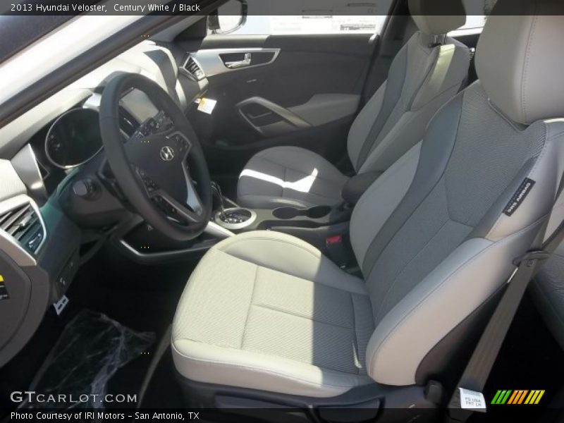 Century White / Black 2013 Hyundai Veloster
