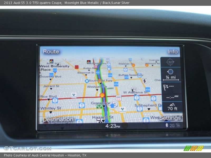 Navigation of 2013 S5 3.0 TFSI quattro Coupe