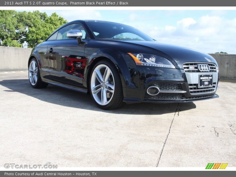 Phantom Black Pearl Effect / Black 2013 Audi TT S 2.0T quattro Coupe