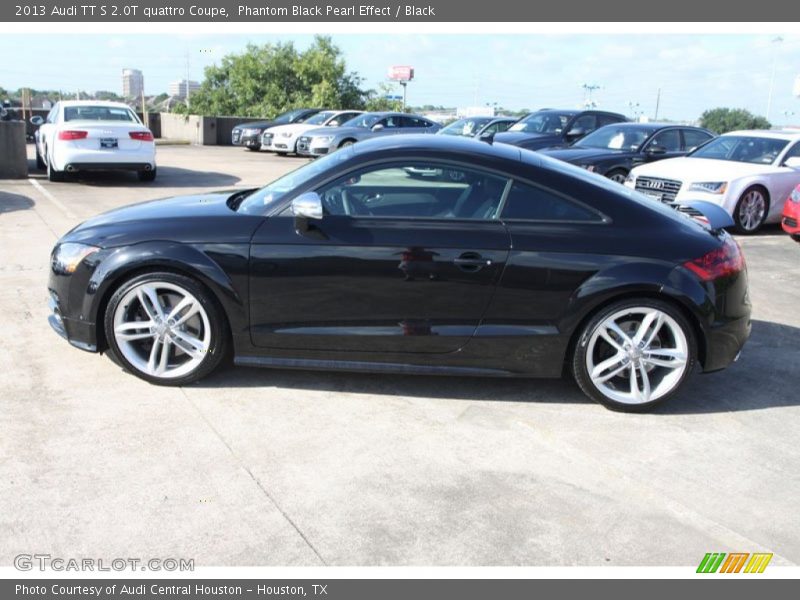 Phantom Black Pearl Effect / Black 2013 Audi TT S 2.0T quattro Coupe