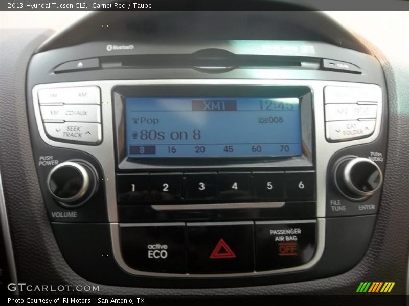 Garnet Red / Taupe 2013 Hyundai Tucson GLS