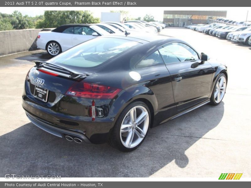 Phantom Black Pearl Effect / Black 2013 Audi TT S 2.0T quattro Coupe