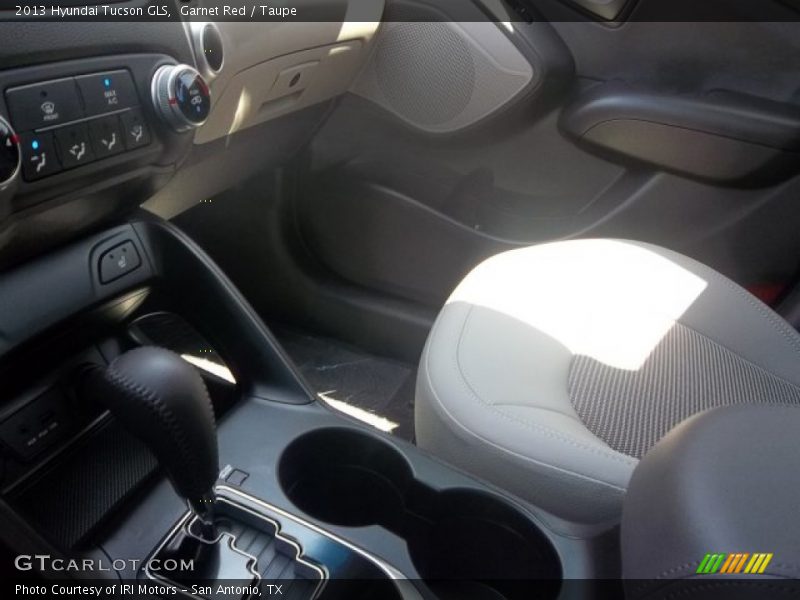 Garnet Red / Taupe 2013 Hyundai Tucson GLS