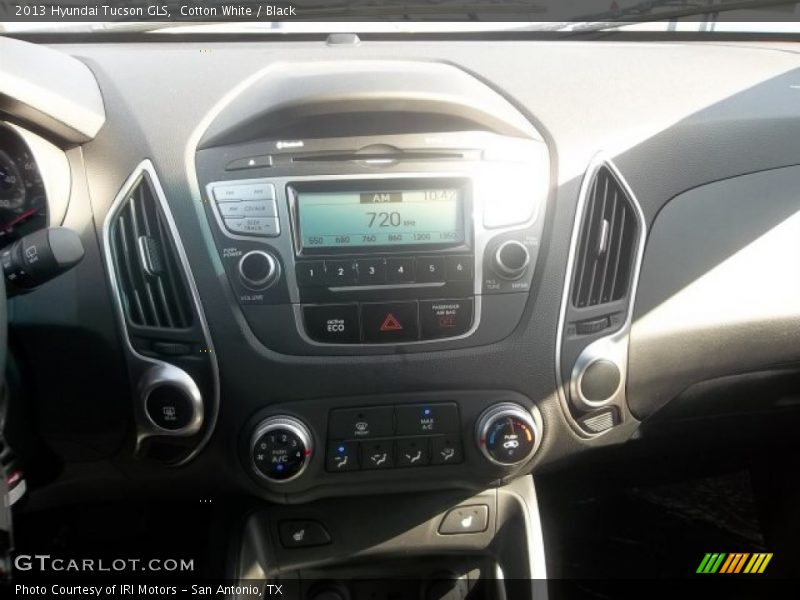 Cotton White / Black 2013 Hyundai Tucson GLS