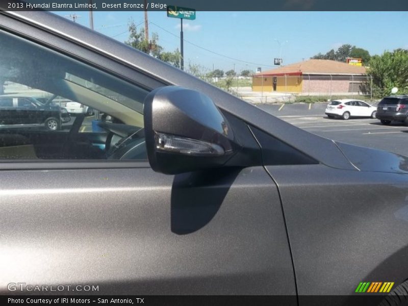 Desert Bronze / Beige 2013 Hyundai Elantra Limited