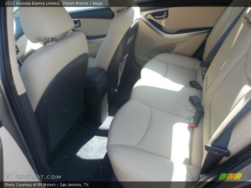 Desert Bronze / Beige 2013 Hyundai Elantra Limited