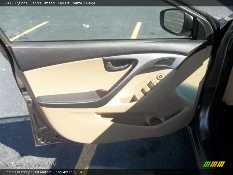 Desert Bronze / Beige 2013 Hyundai Elantra Limited
