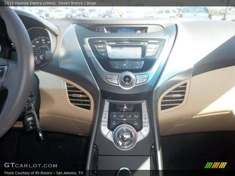 Desert Bronze / Beige 2013 Hyundai Elantra Limited