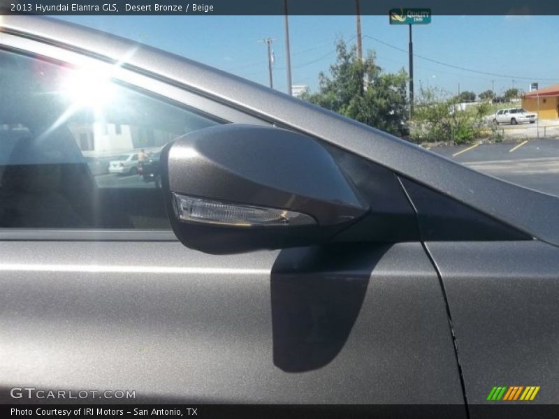 Desert Bronze / Beige 2013 Hyundai Elantra GLS