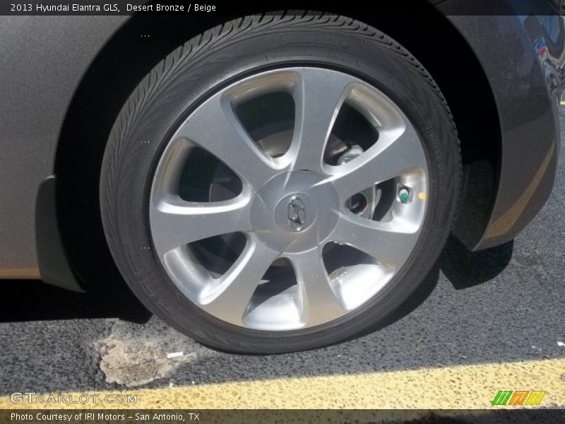 Desert Bronze / Beige 2013 Hyundai Elantra GLS