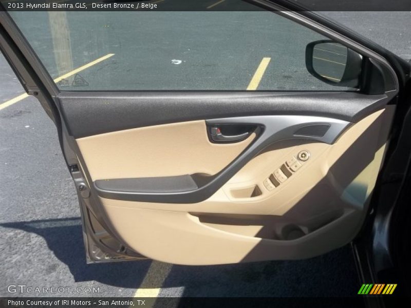 Desert Bronze / Beige 2013 Hyundai Elantra GLS