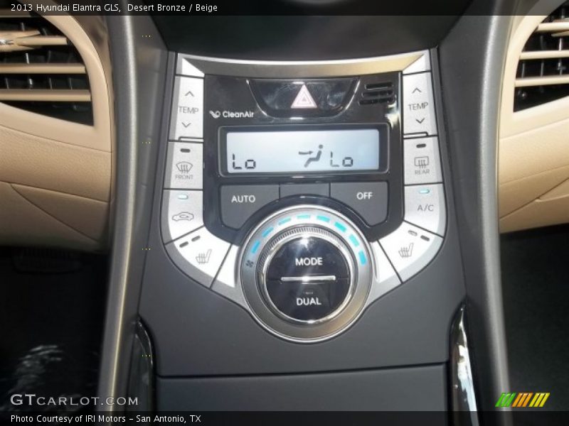 Desert Bronze / Beige 2013 Hyundai Elantra GLS