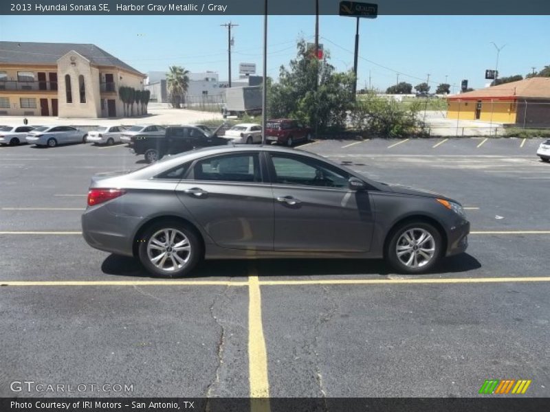 Harbor Gray Metallic / Gray 2013 Hyundai Sonata SE