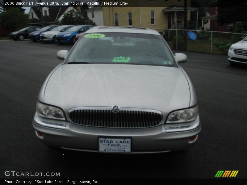 Sterling Silver Metallic / Medium Gray 2000 Buick Park Avenue Ultra