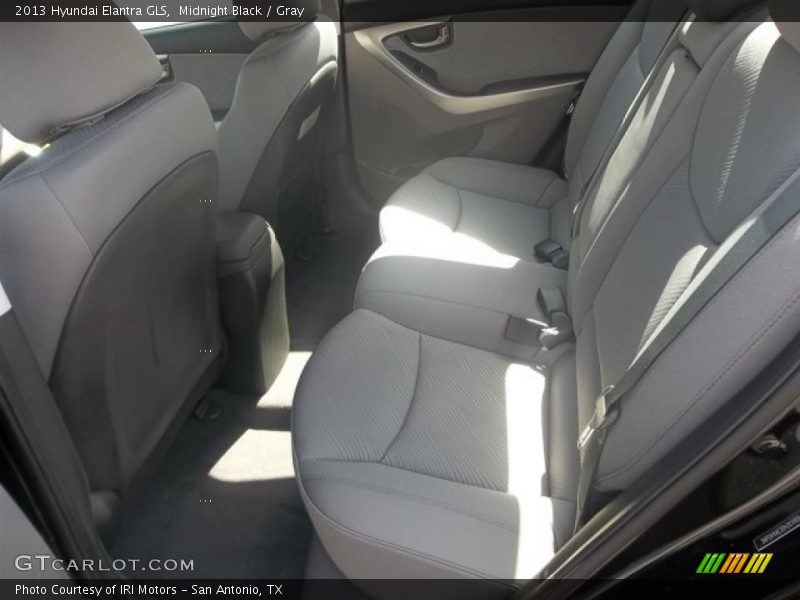 Midnight Black / Gray 2013 Hyundai Elantra GLS