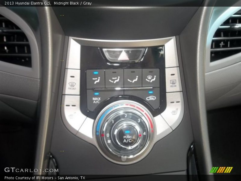 Midnight Black / Gray 2013 Hyundai Elantra GLS