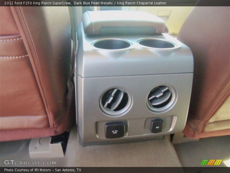 Dark Blue Pearl Metallic / King Ranch Chaparral Leather 2012 Ford F150 King Ranch SuperCrew