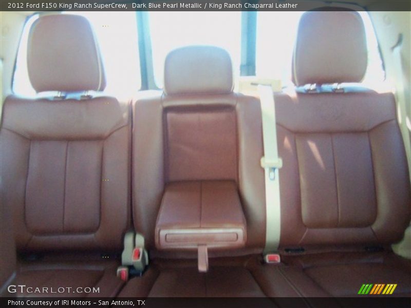 Dark Blue Pearl Metallic / King Ranch Chaparral Leather 2012 Ford F150 King Ranch SuperCrew