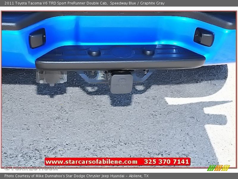 Speedway Blue / Graphite Gray 2011 Toyota Tacoma V6 TRD Sport PreRunner Double Cab