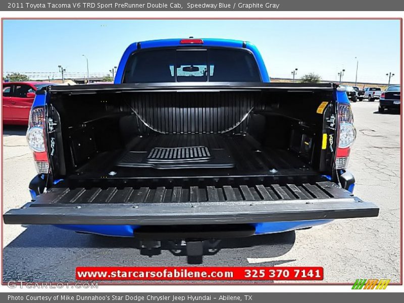 Speedway Blue / Graphite Gray 2011 Toyota Tacoma V6 TRD Sport PreRunner Double Cab