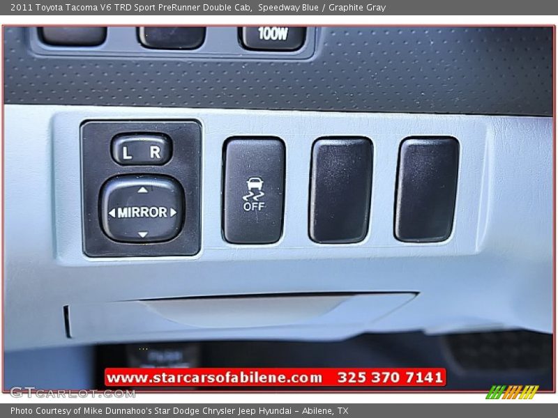 Speedway Blue / Graphite Gray 2011 Toyota Tacoma V6 TRD Sport PreRunner Double Cab