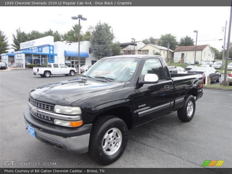 Onyx Black / Graphite 1999 Chevrolet Silverado 1500 LS Regular Cab 4x4