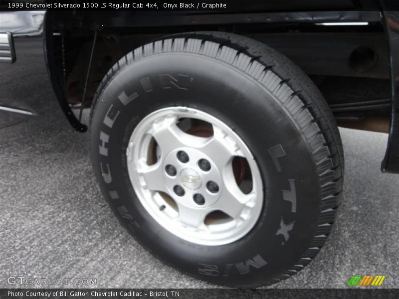 Onyx Black / Graphite 1999 Chevrolet Silverado 1500 LS Regular Cab 4x4