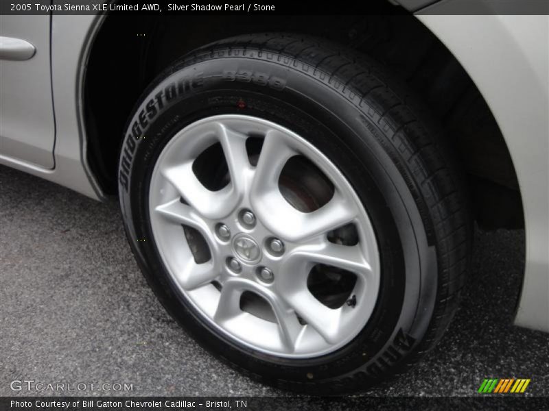 Silver Shadow Pearl / Stone 2005 Toyota Sienna XLE Limited AWD