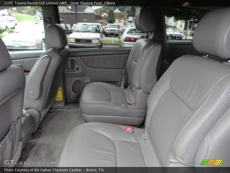 Silver Shadow Pearl / Stone 2005 Toyota Sienna XLE Limited AWD
