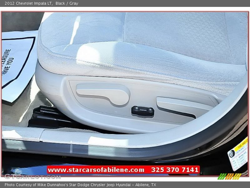 Black / Gray 2012 Chevrolet Impala LT
