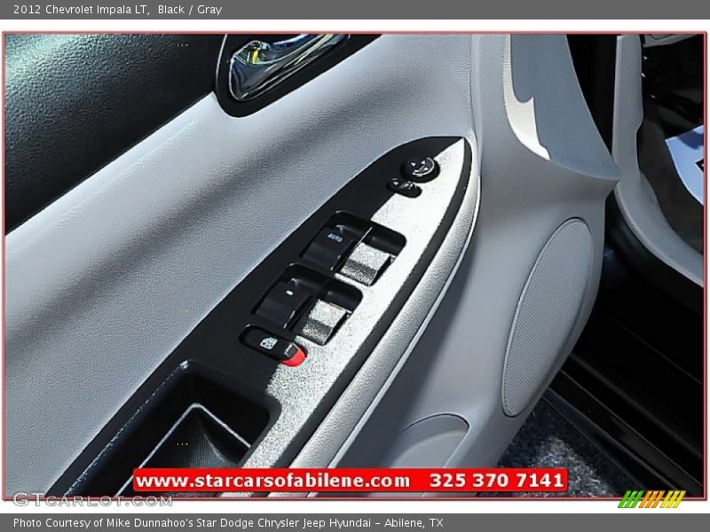 Black / Gray 2012 Chevrolet Impala LT